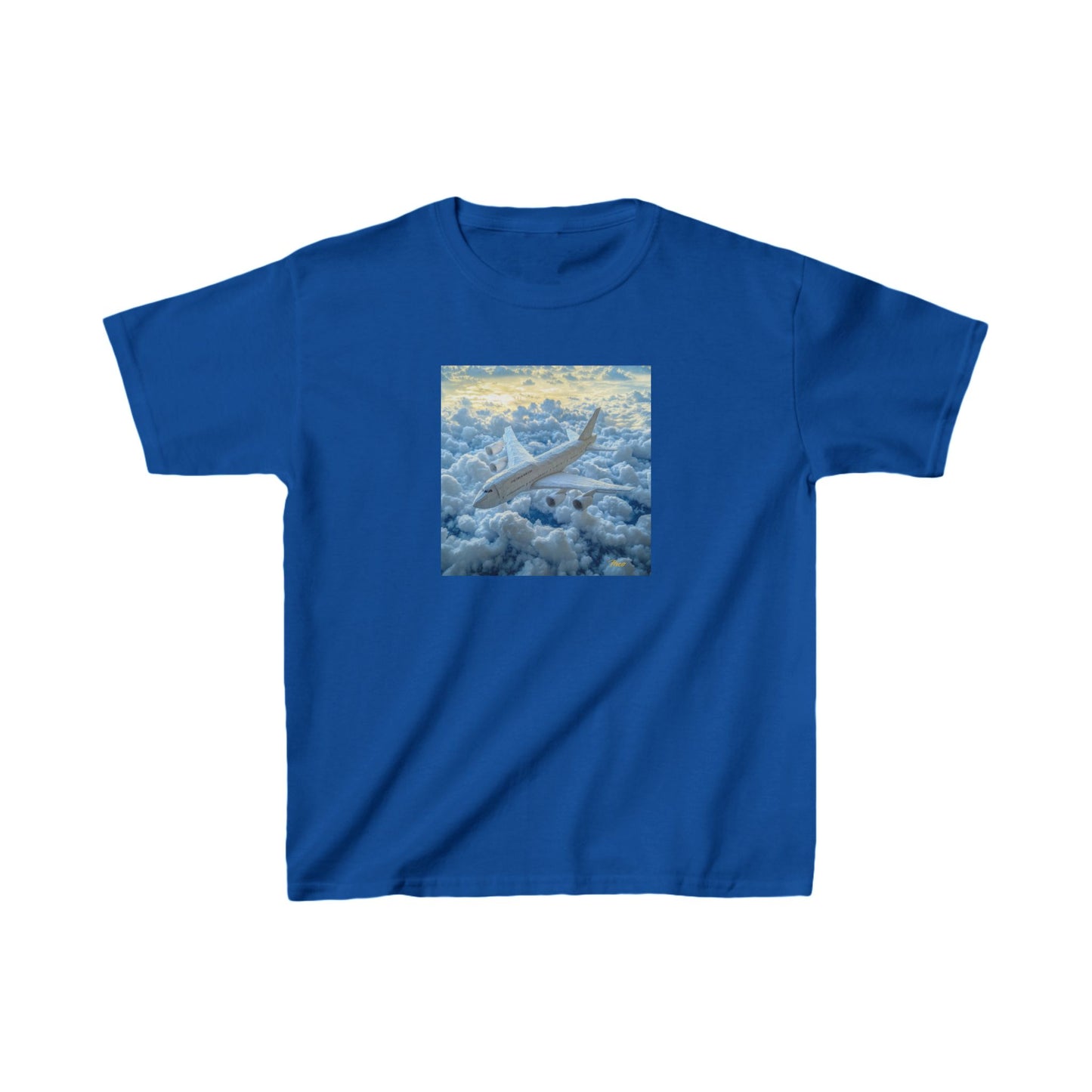 Frequent Flyer Miles Series Print #7 Kids Heavy Cotton™ Tee