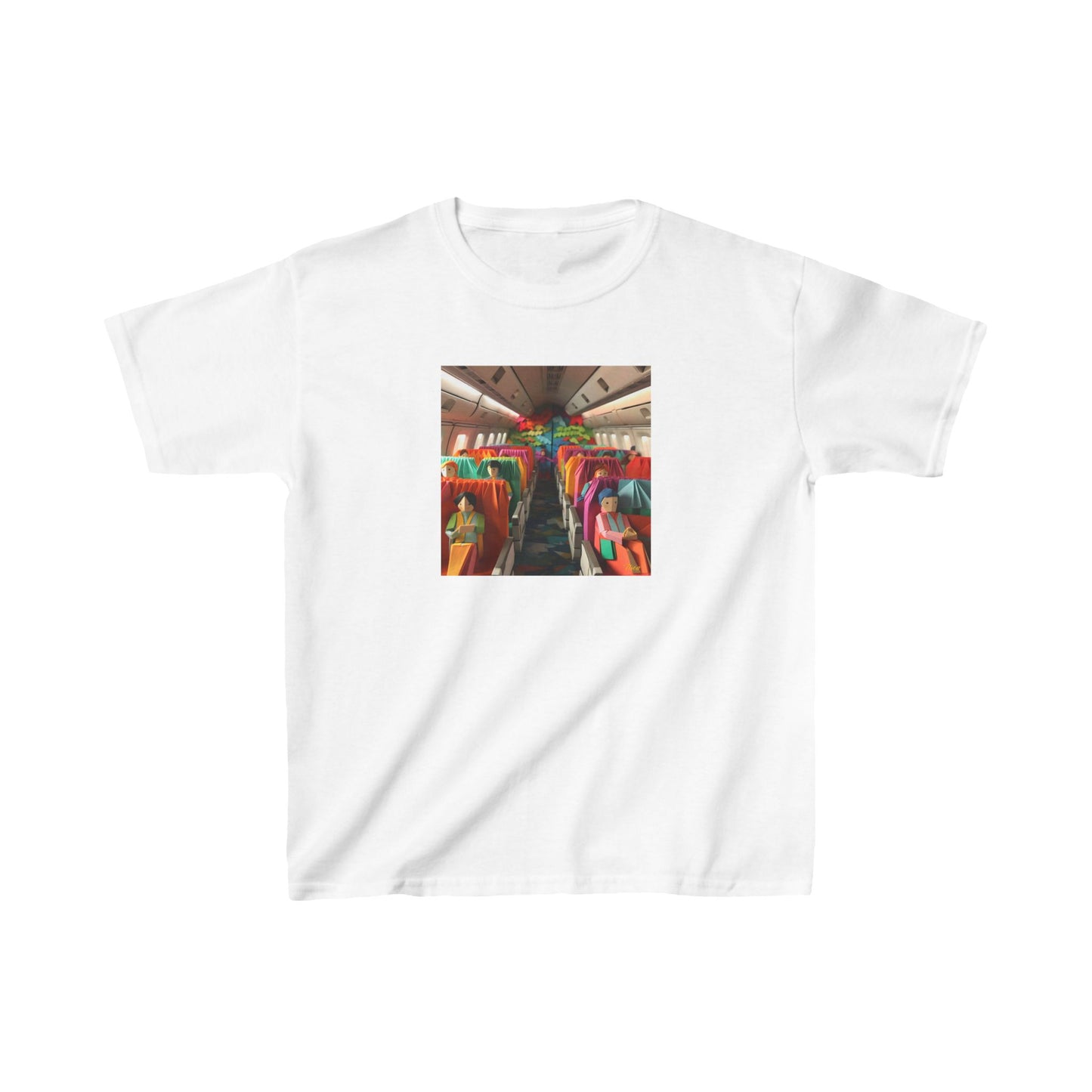 Frequent Flyer Miles Series Print #2 Kids Heavy Cotton™ Tee