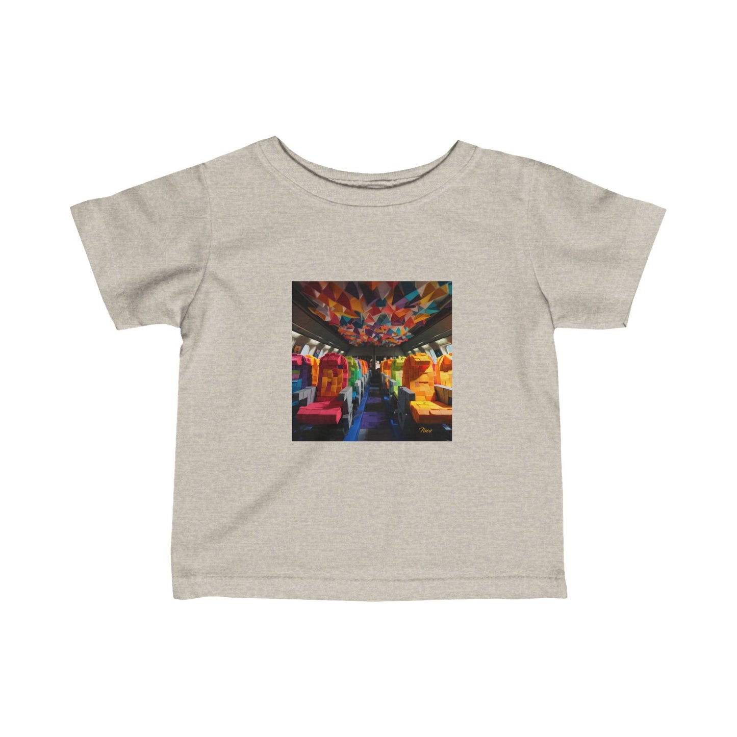 Frequent Flyer Miles Series Print #4 Series Print #5 Infant Fine Jersey Tee