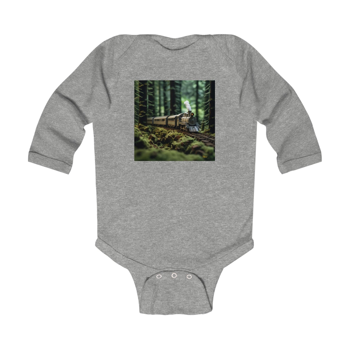 Orient Express Series Print #7 Infant Long Sleeve Bodysuit