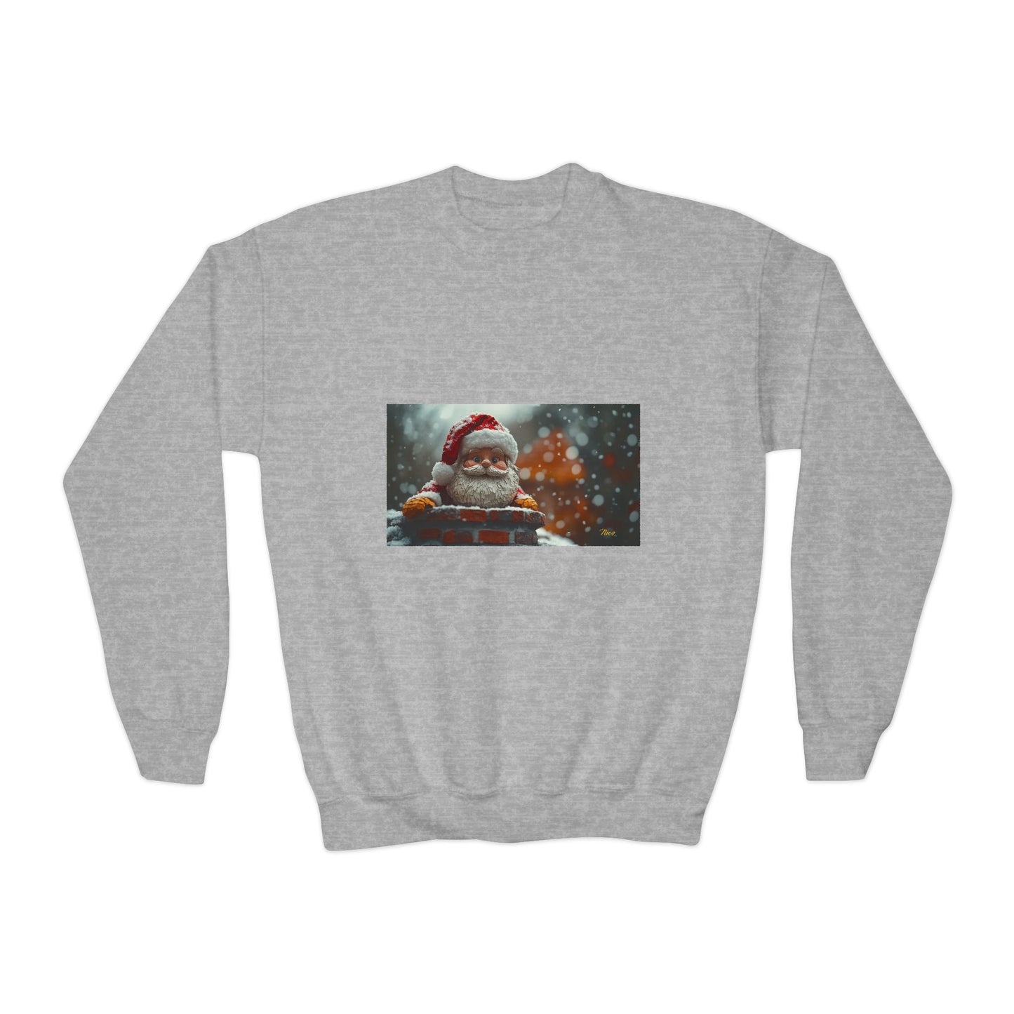 Chirstmas 2024 Series Print #6 Youth Crewneck Sweatshirt