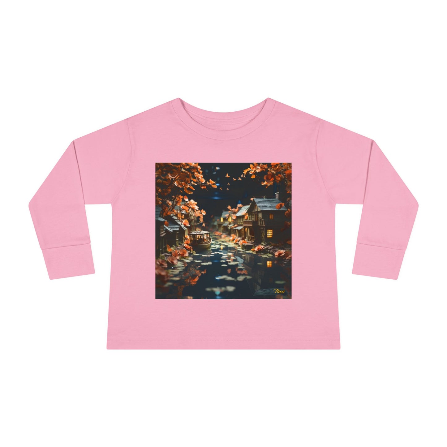 Born On A Bayou Series Print #7 Toddler Long Sleeve Tee