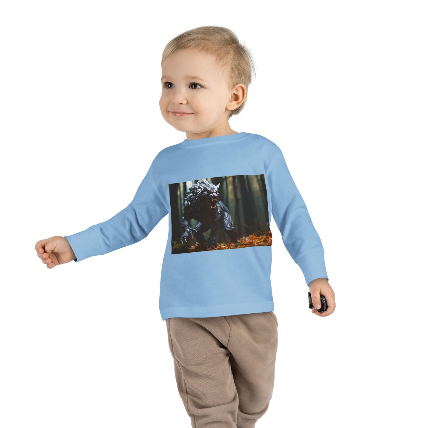 Halloween 2024 Series Print #6 Toddler Long Sleeve Tee