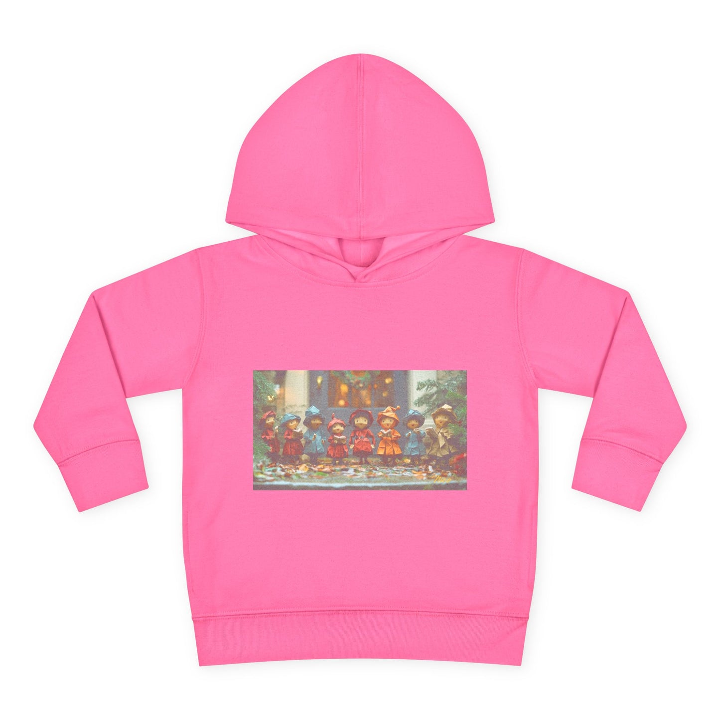 Chirstmas 2024 Series Print #12 Toddler Pullover Fleece Hoodie