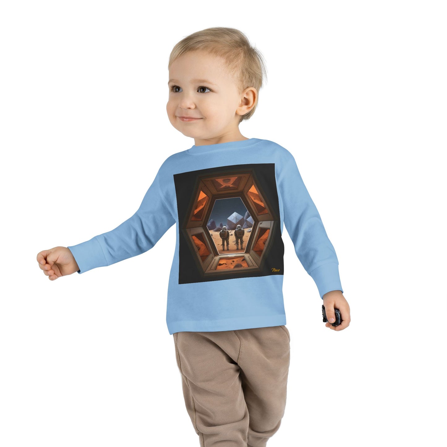 Elons' Dream Series Print #6 Toddler Long Sleeve Tee