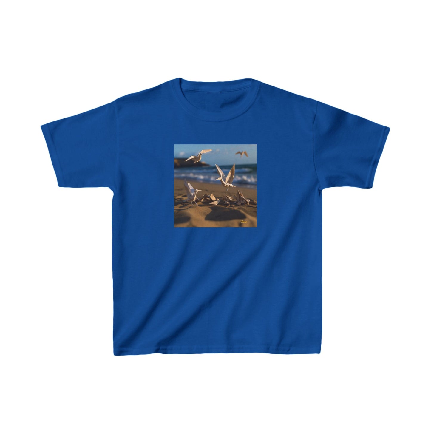 By The Seaside Series Print #7 Kids Heavy Cotton™ Tee