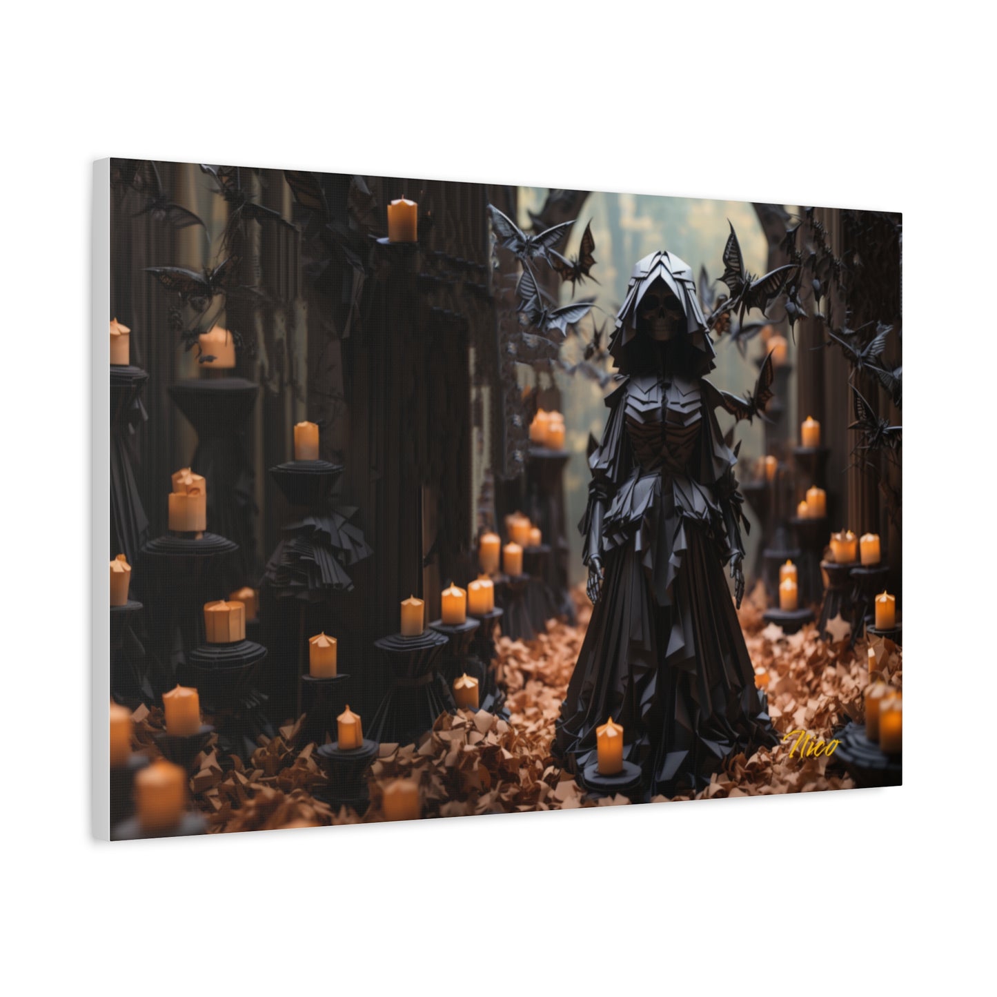 Halloween 2023 Series Print #5 - Streched Matte Canvas Print, 1.25" Thick