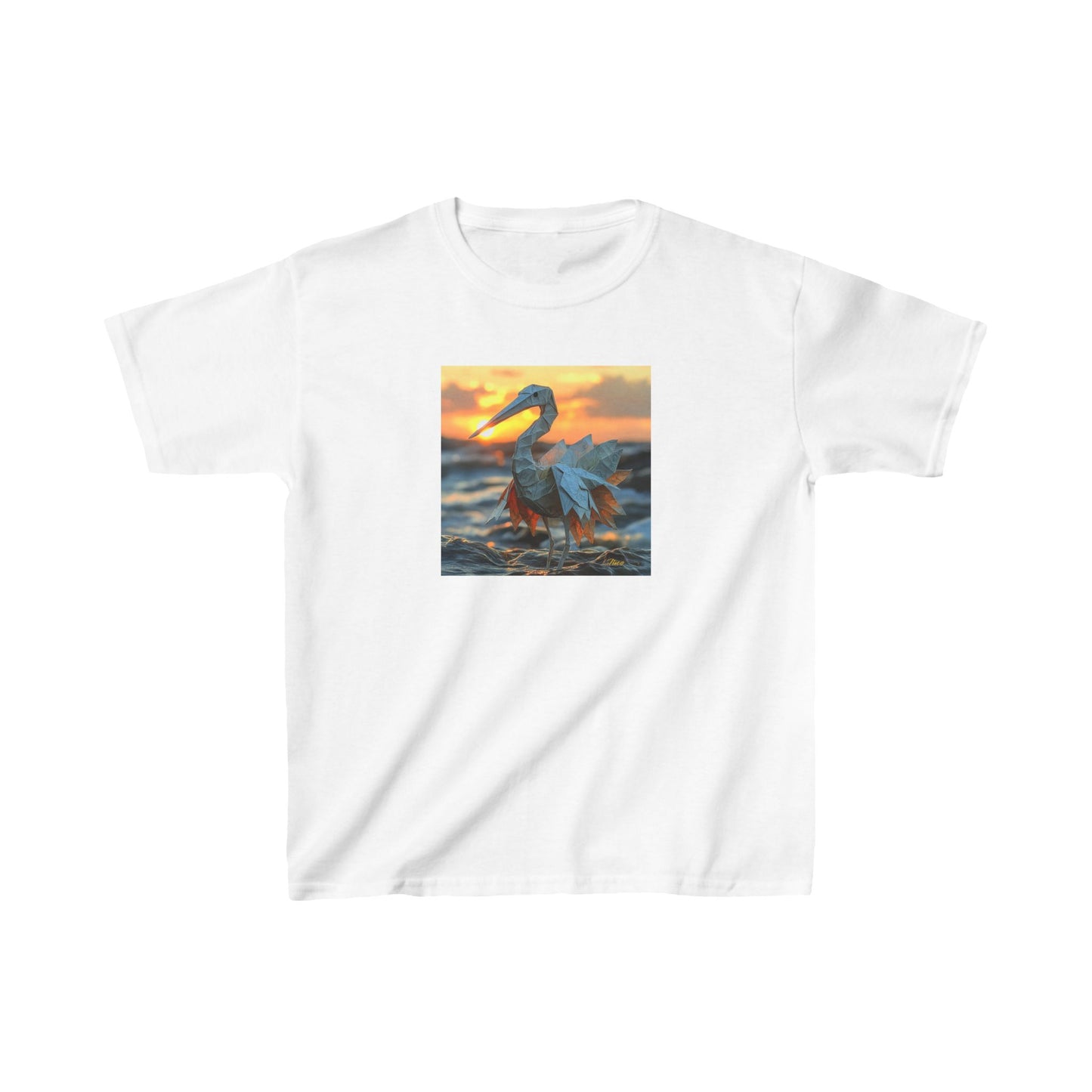 By The Seaside Series Print #1 Kids Heavy Cotton™ Tee