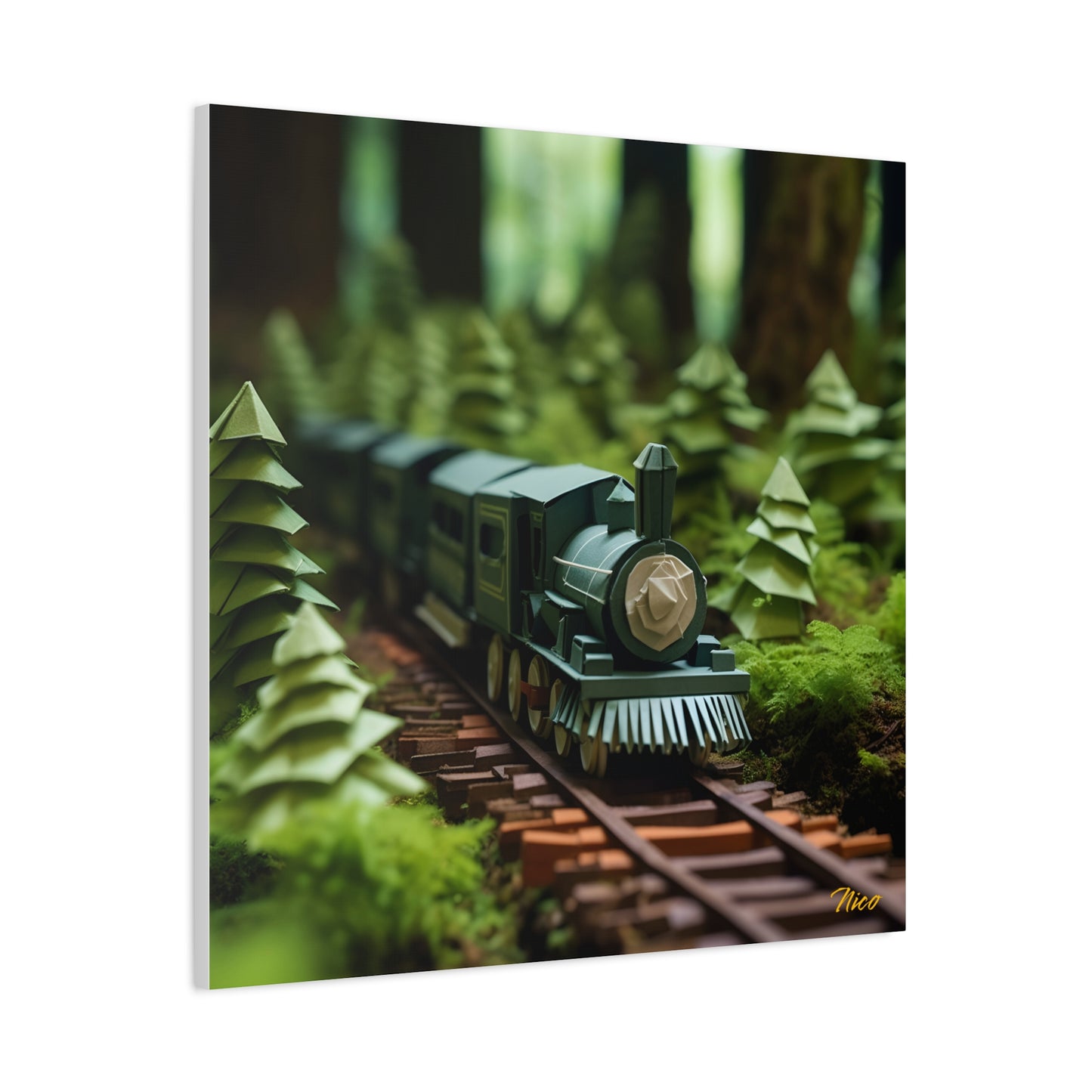 Orient Express Series Print #7 - Streched Matte Canvas Print, 1.25" Thick