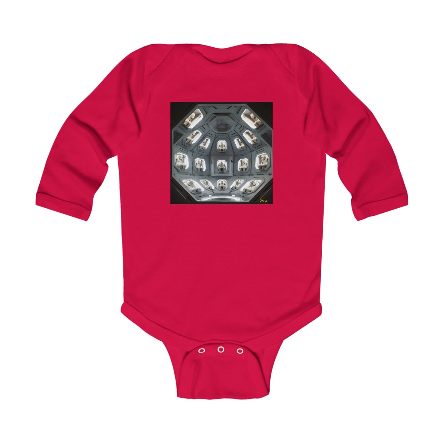 Elons' Dream Series Print #2 Infant Long Sleeve Bodysuit