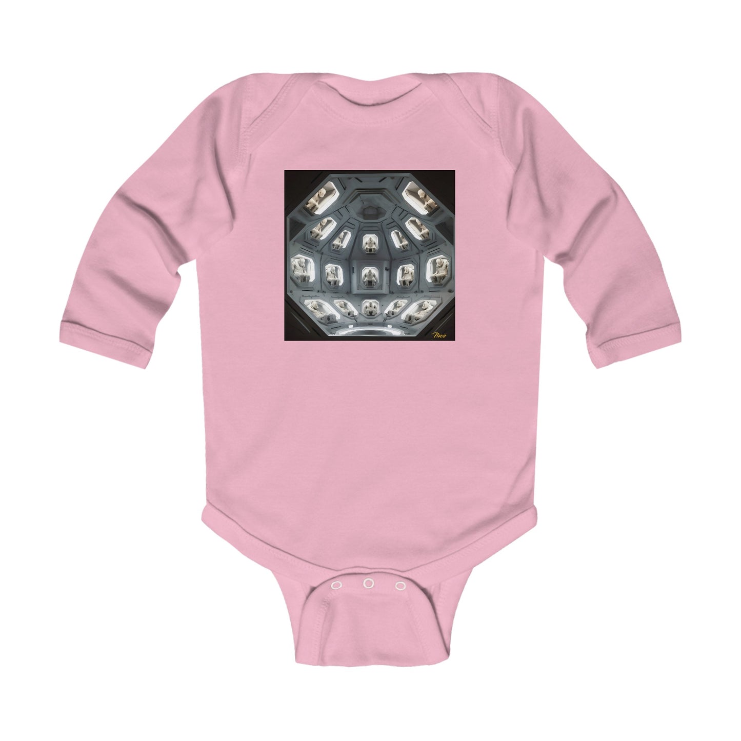 Elons' Dream Series Print #2 Infant Long Sleeve Bodysuit