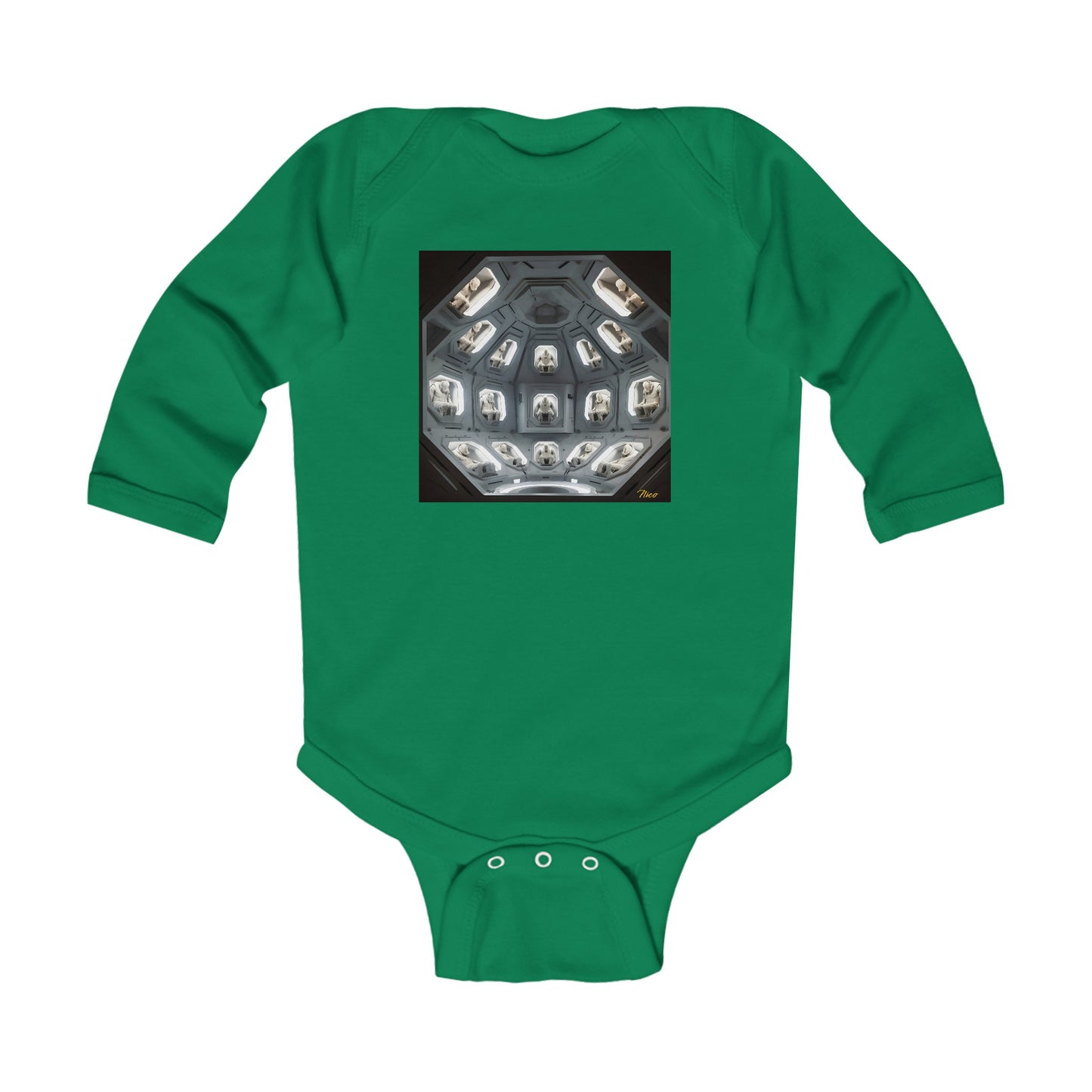 Elons' Dream Series Print #2 Infant Long Sleeve Bodysuit