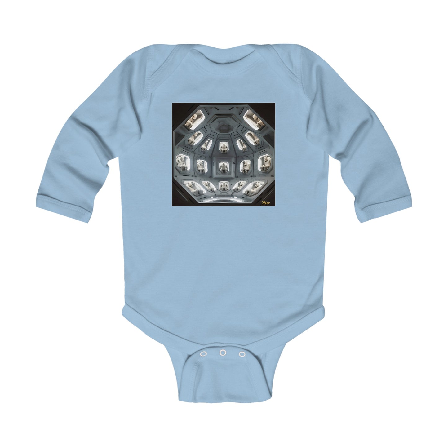 Elons' Dream Series Print #2 Infant Long Sleeve Bodysuit