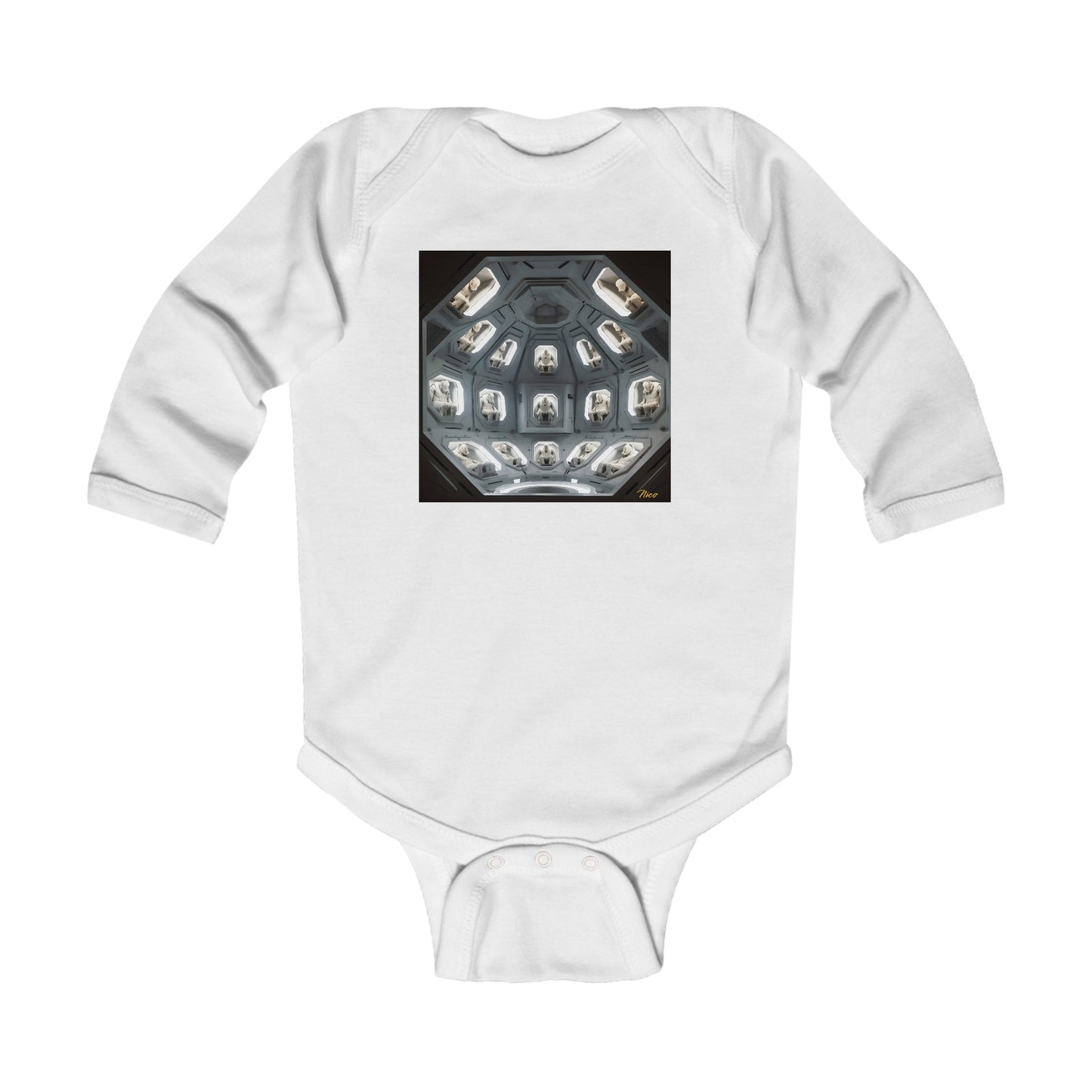 Elons' Dream Series Print #2 Infant Long Sleeve Bodysuit