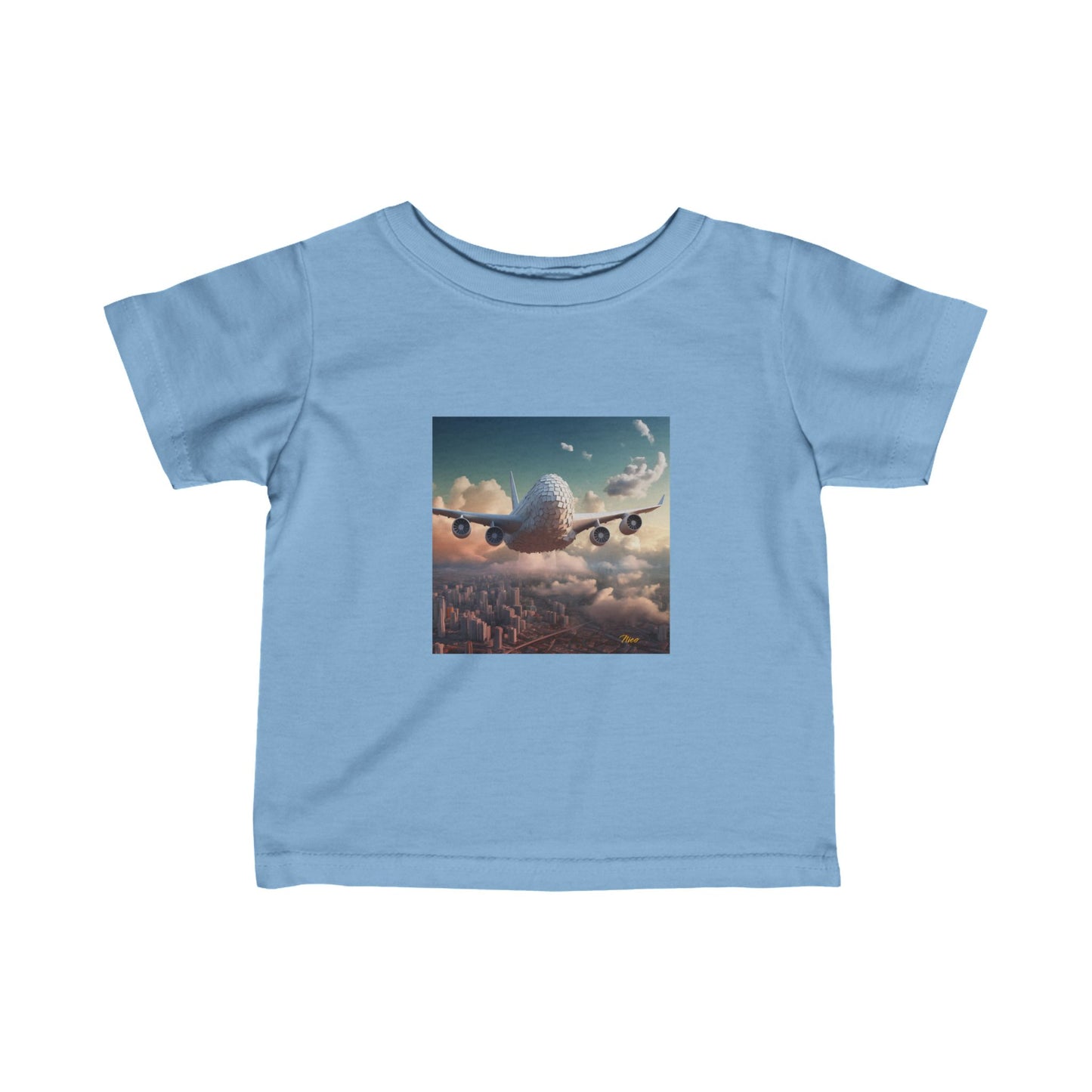 Frequent Flyer Miles Series Print #1 Infant Fine Jersey Tee