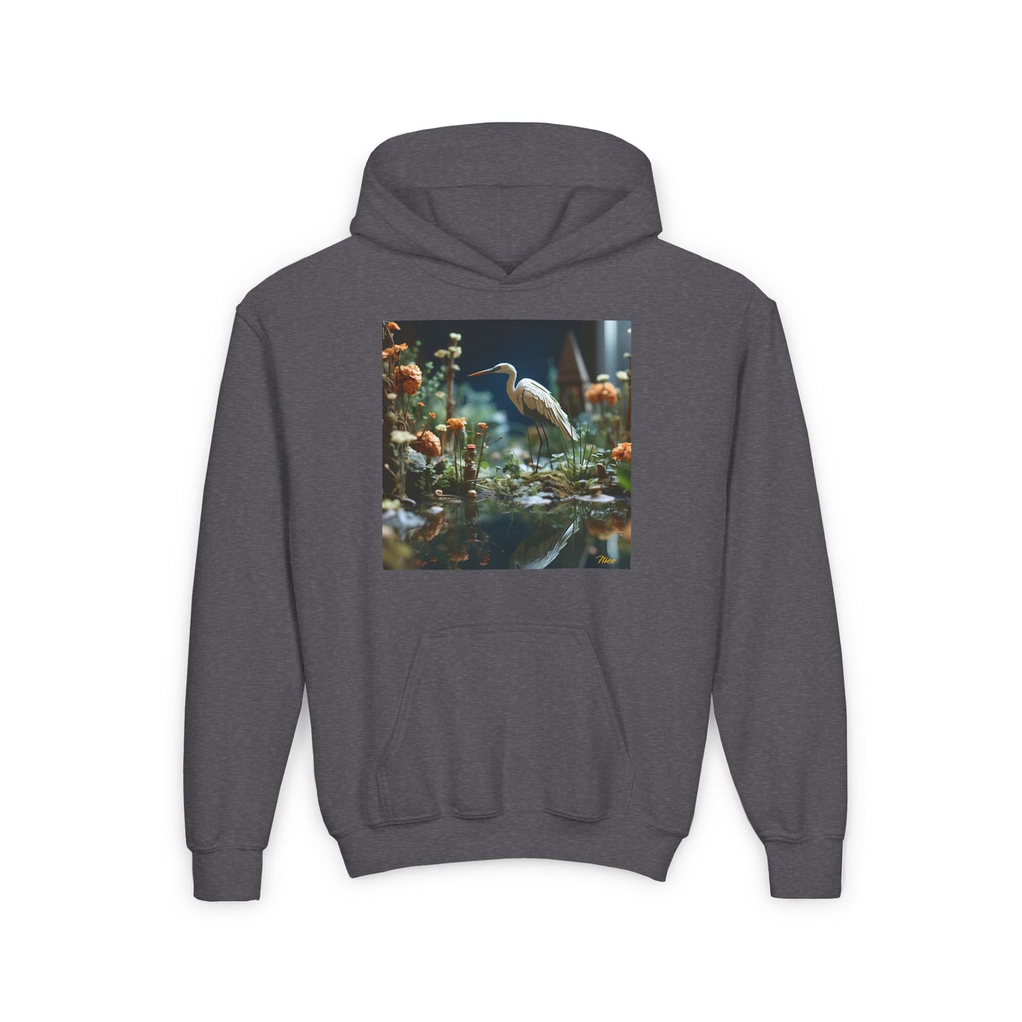 Born On A Bayou Series Print #1 Youth Heavy Blend Hooded Sweatshirt