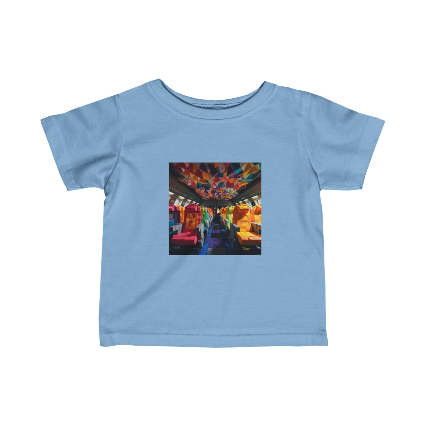 Frequent Flyer Miles Series Print #4 Series Print #5 Infant Fine Jersey Tee