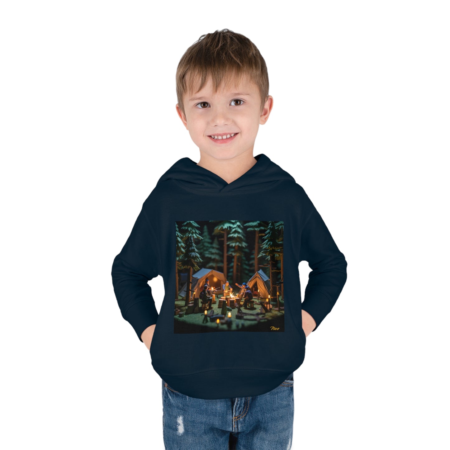 Under The Starry Skies Series Print #10 Toddler Pullover Fleece Hoodie