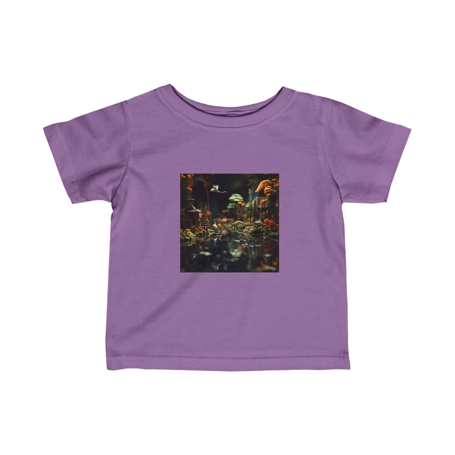 Born on A Bayou Series Print #6 Infant Fine Jersey Tee