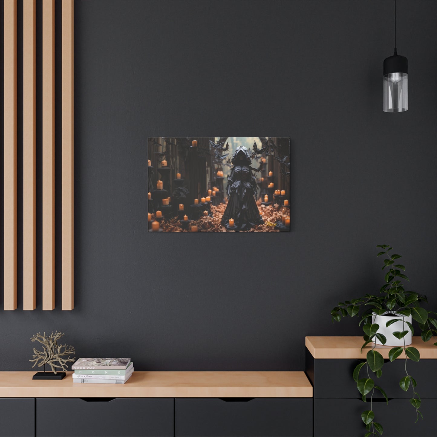 Halloween 2023 Series Print #5 - Streched Matte Canvas Print, 1.25" Thick