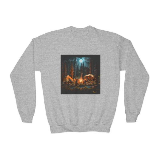 Under The Starry Skies Series Print #8 Youth Crewneck Sweatshirt