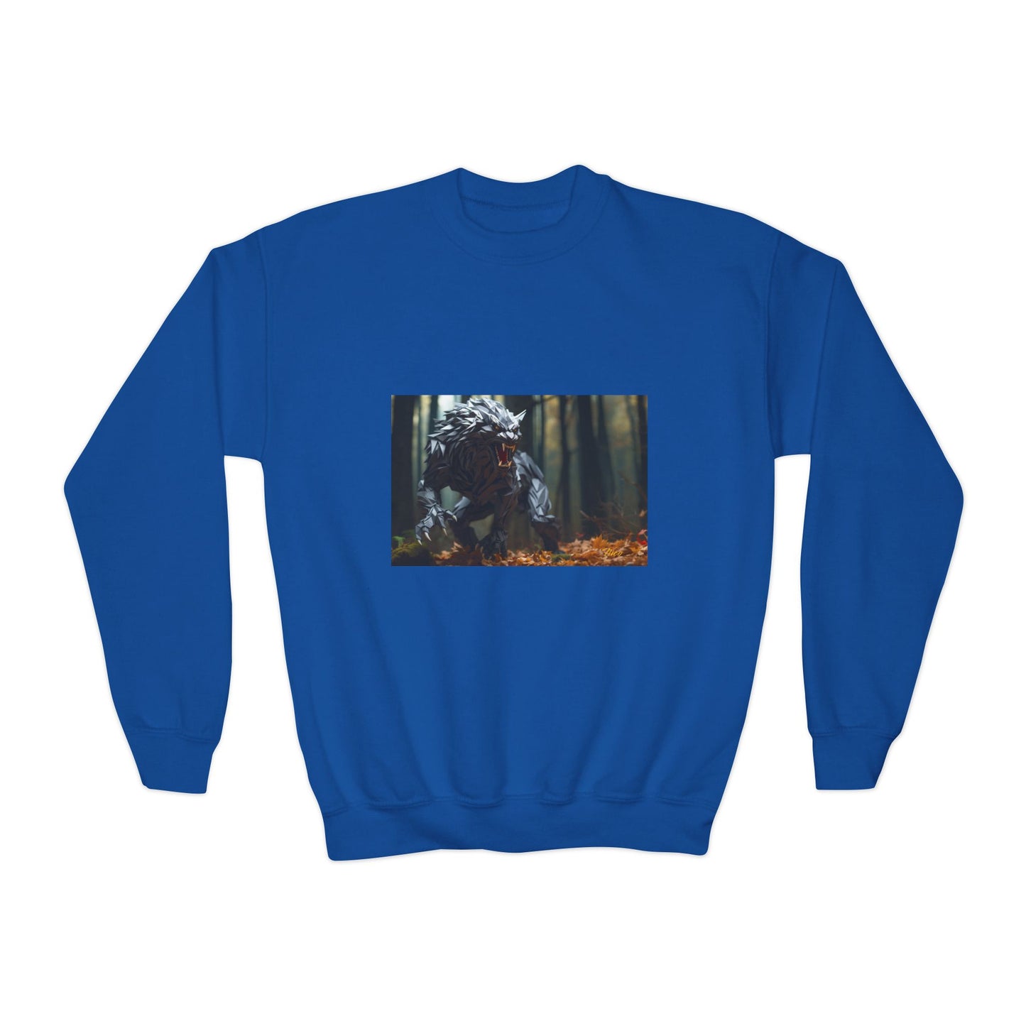 Halloween 2024 Series Print #6 Youth Crewneck Sweatshirt