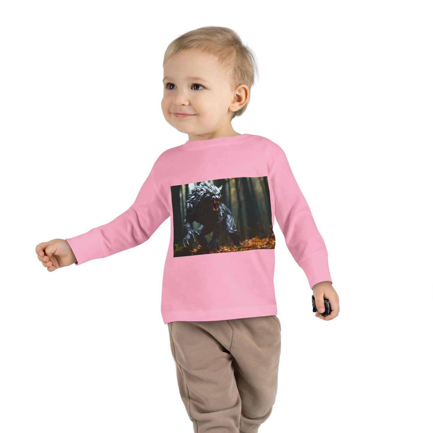 Halloween 2024 Series Print #6 Toddler Long Sleeve Tee