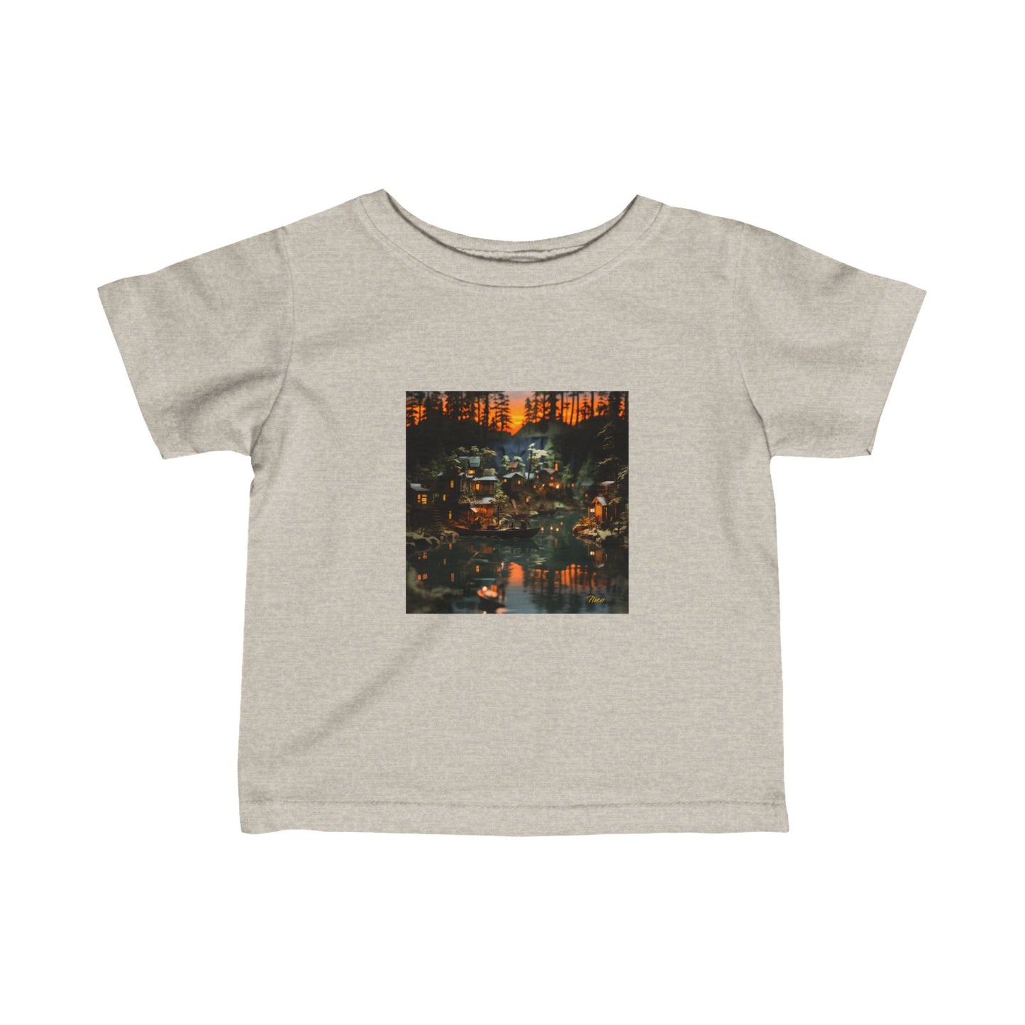 Born on A Bayou Series Print #2 Infant Fine Jersey Tee