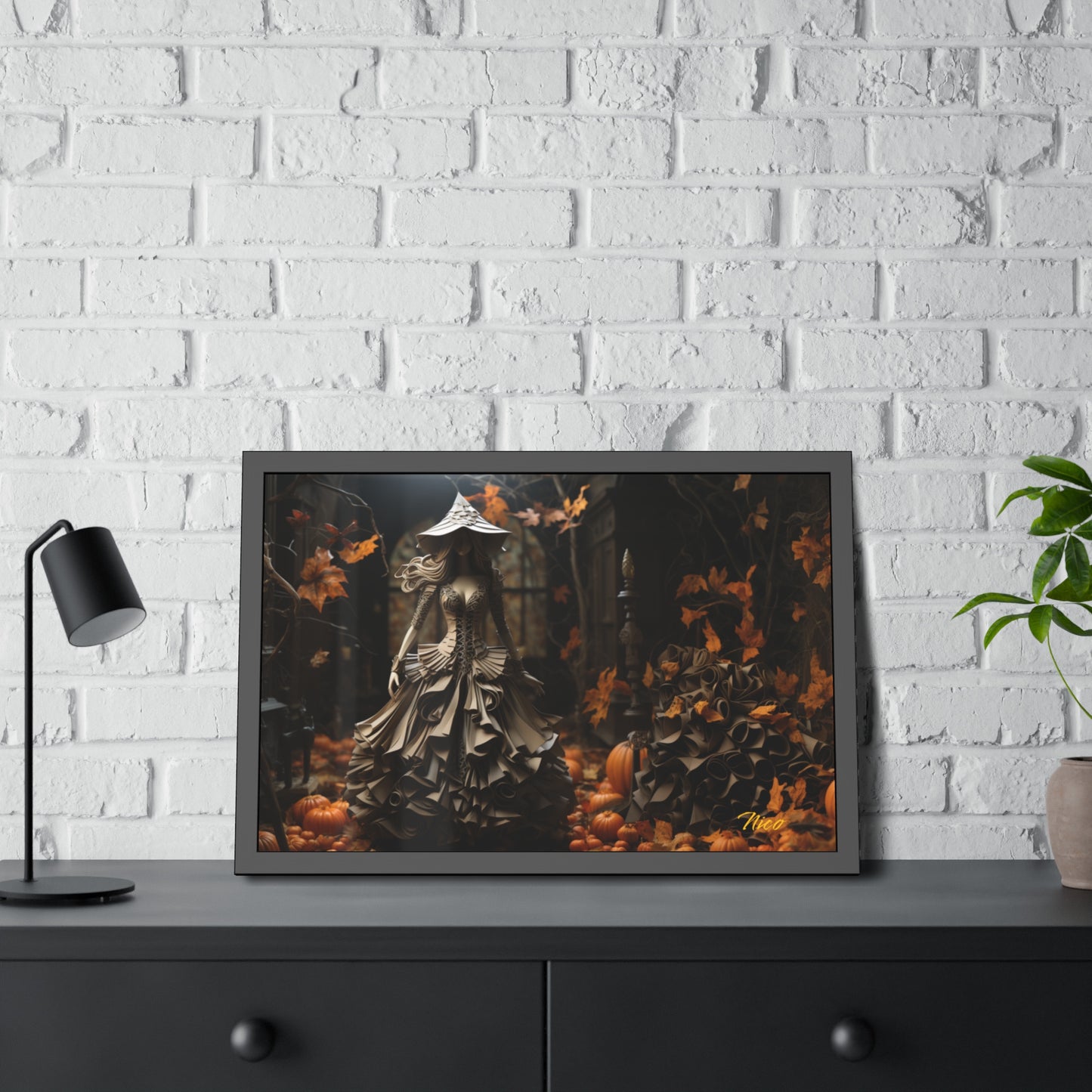 Halloween 2024 Series Print #1 - Framed Fine Art Paper Print