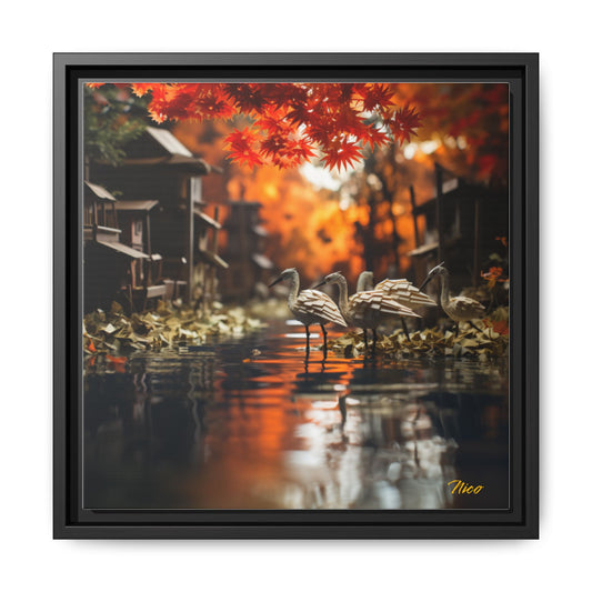 Born On A Bayou Series Print #8 - Black Framed Canvas Print