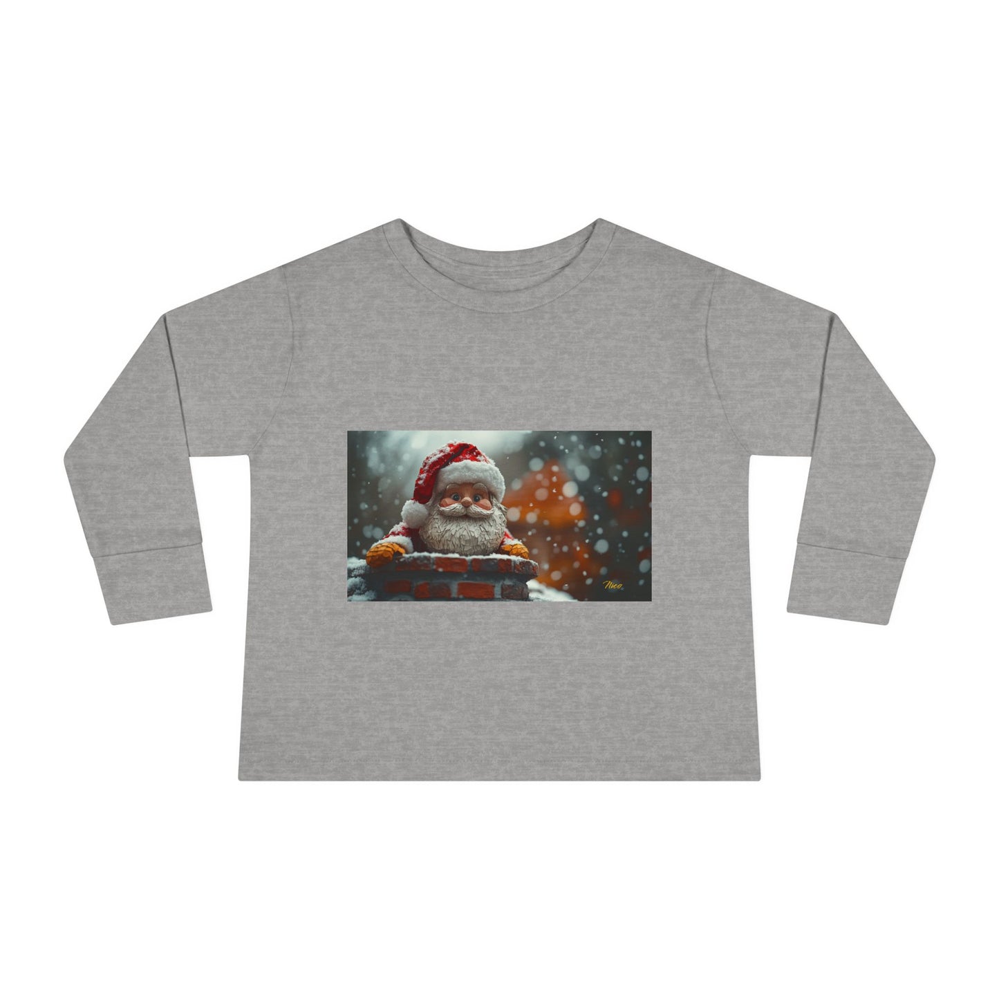 Chirstmas 2024 Series Print #6 Toddler Long Sleeve Tee