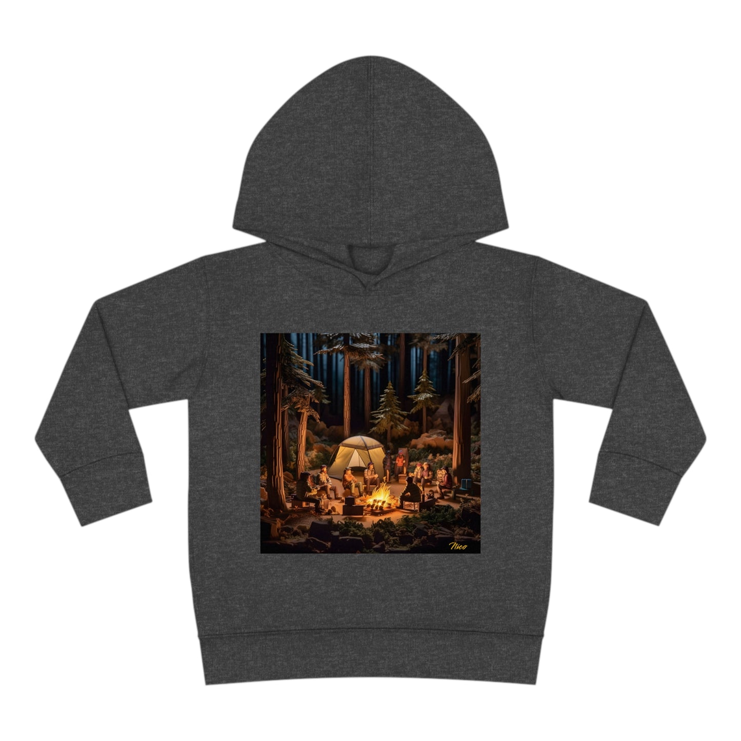 Under The Starry Skies Series Print #4 Toddler Pullover Fleece Hoodie