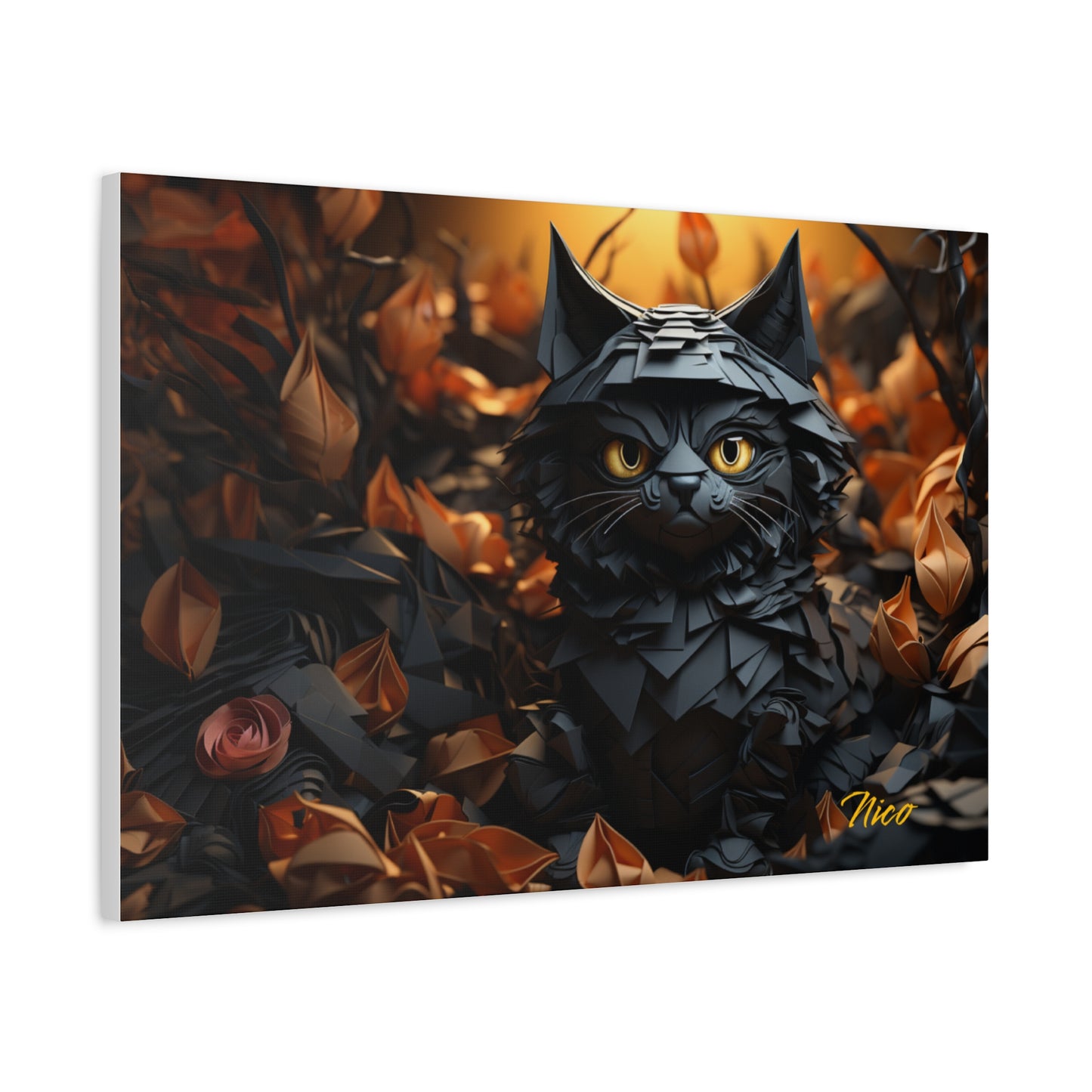 Halloween 2023 Series Print #2 -  Streched Matte Canvas Print, 1.25" Thick