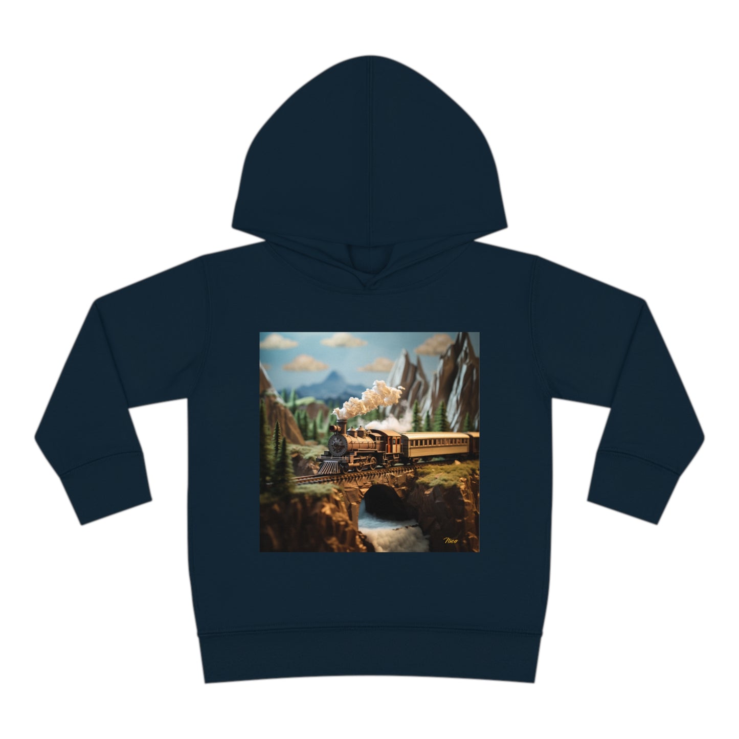 Orient Express Series Print #5 Toddler Pullover Fleece Hoodie