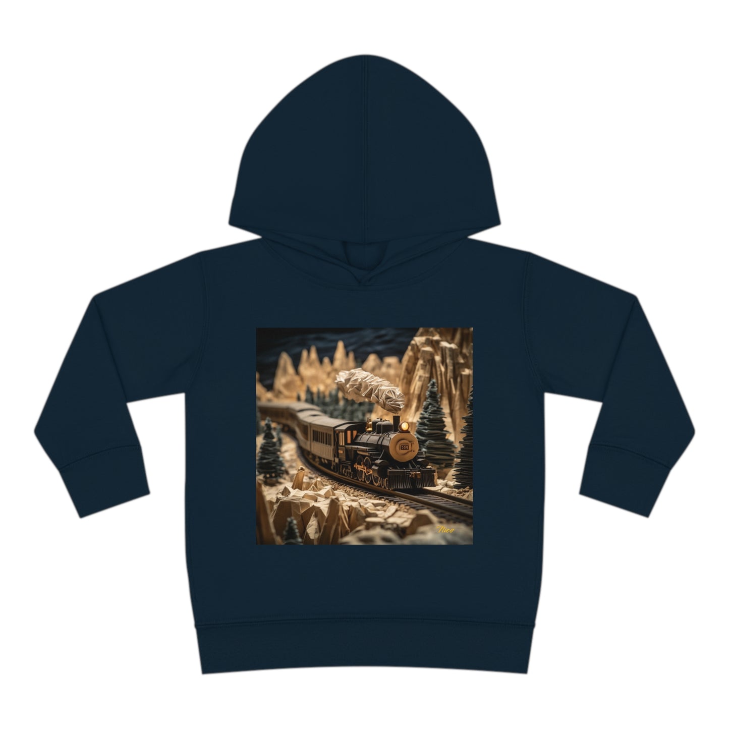 Orient Express Series Print #1 Toddler Pullover Fleece Hoodie