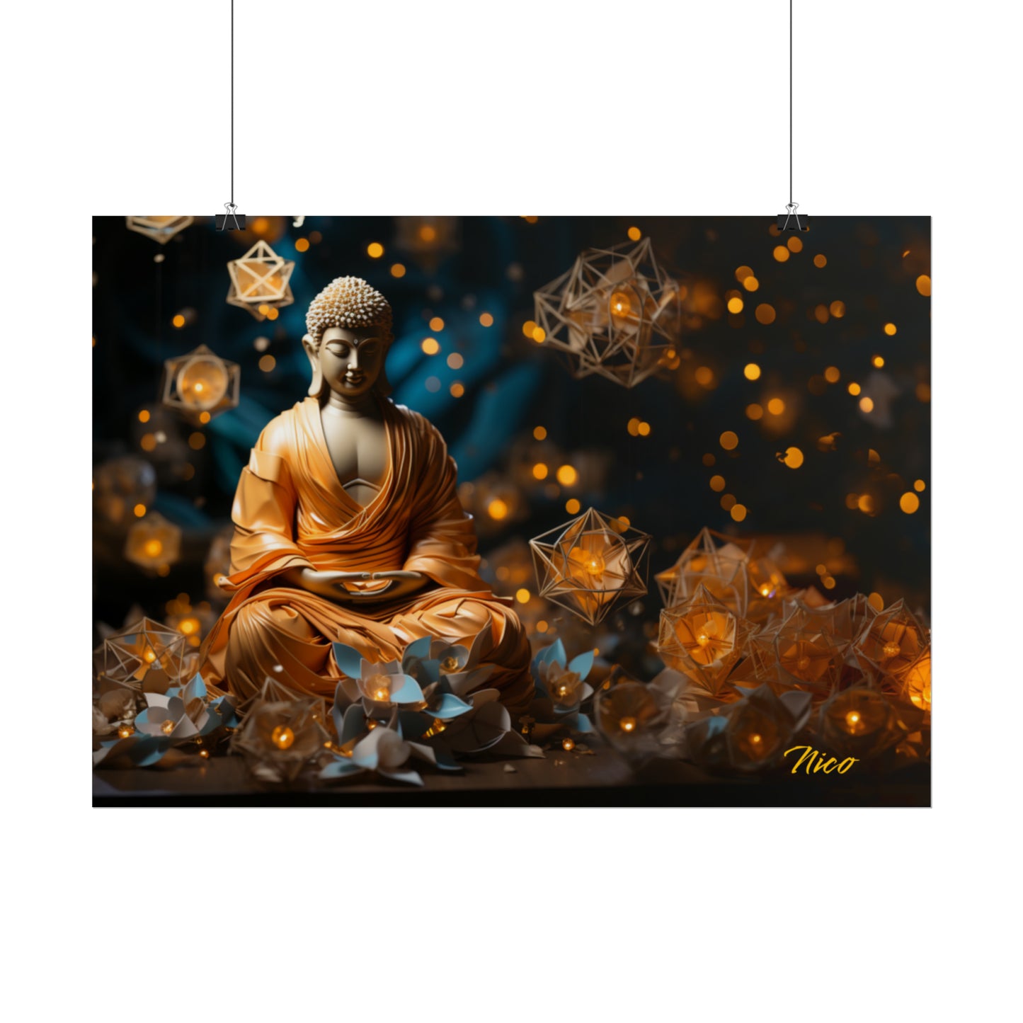 Ascending Buddha Series Print #8 - Fine Art, Matte or Semi-Gloss Print