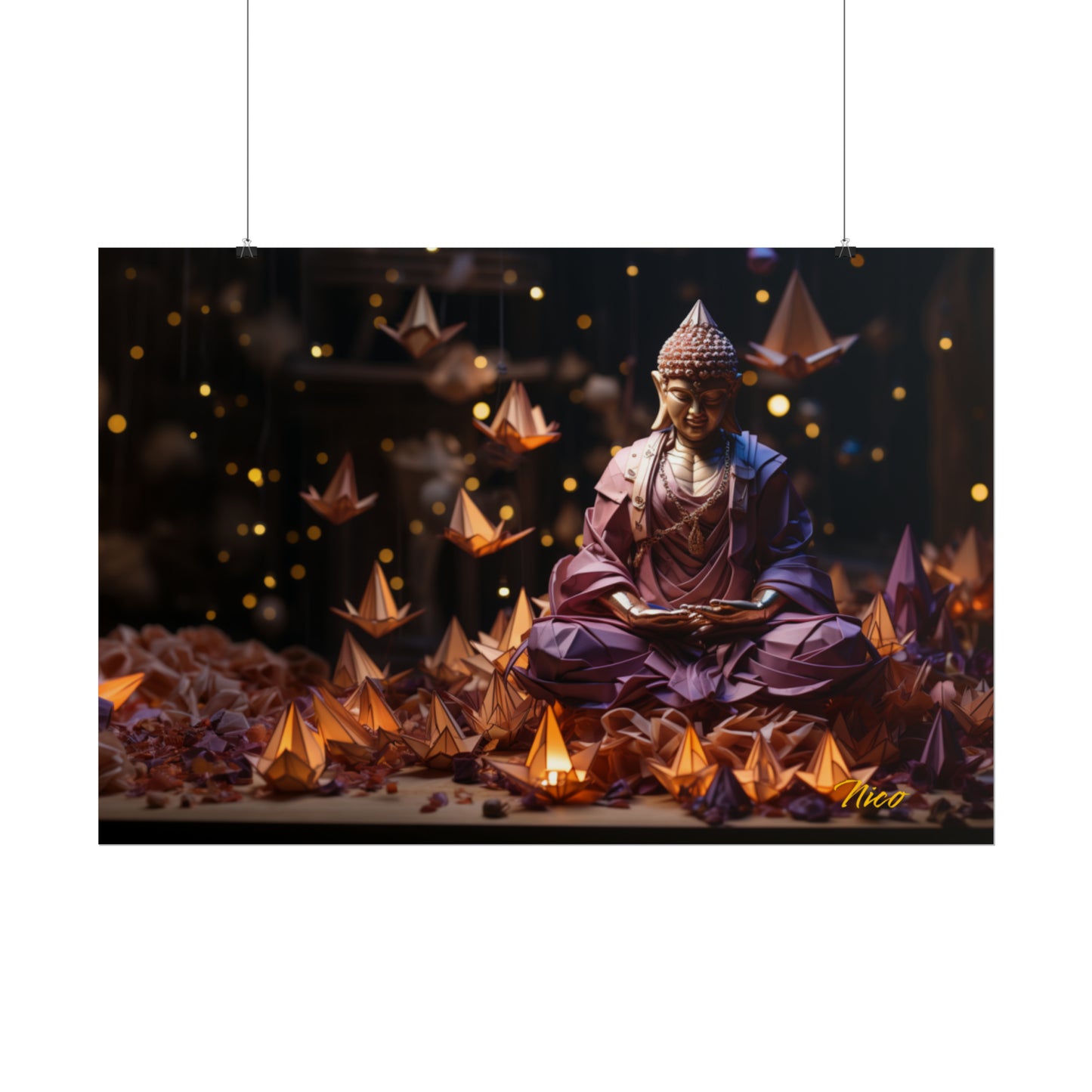 Ascending Buddha Series Print #6 - Fine Art, Matte or Semi-Gloss Print