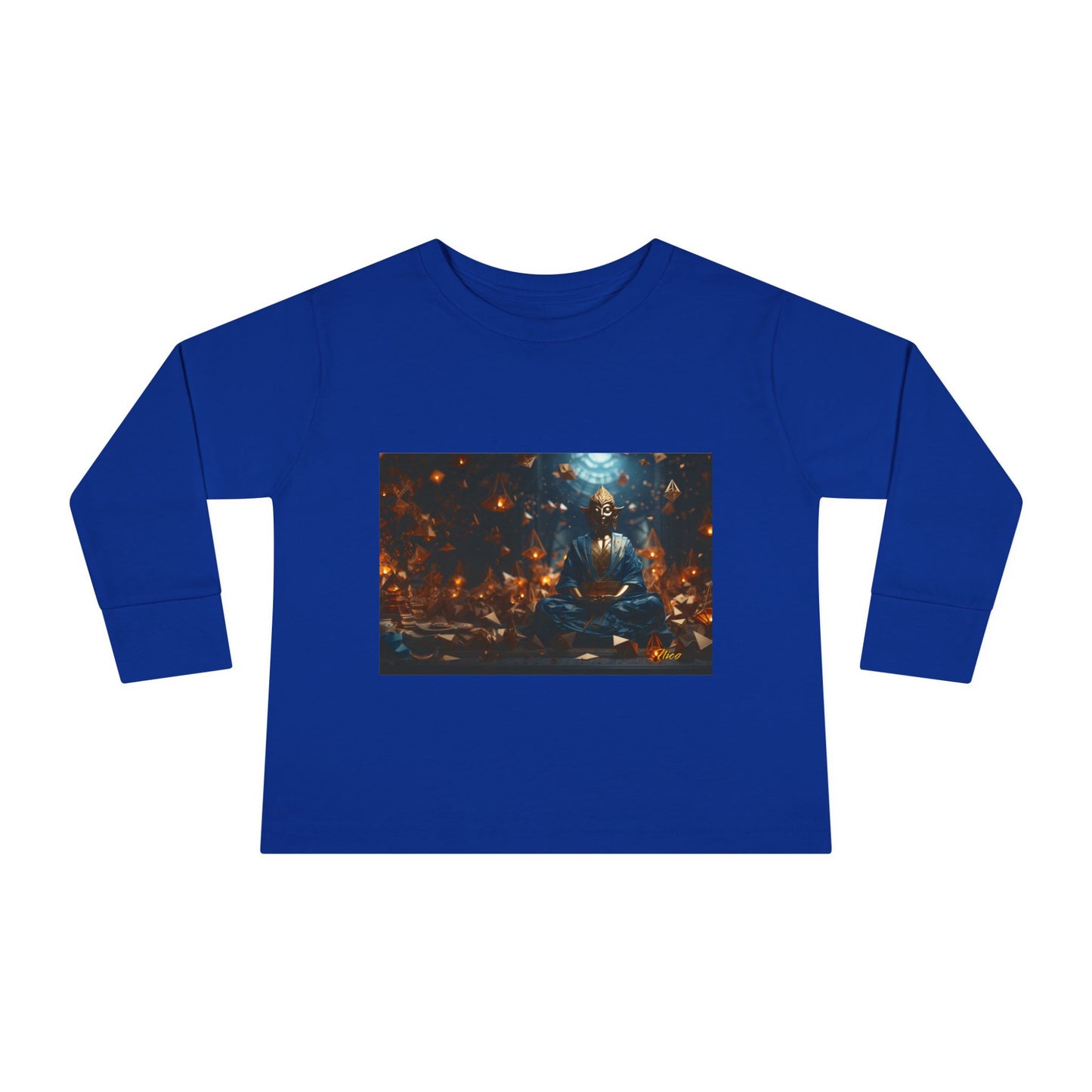 Ascending Buddha Series Print #1 Toddler Long Sleeve Tee