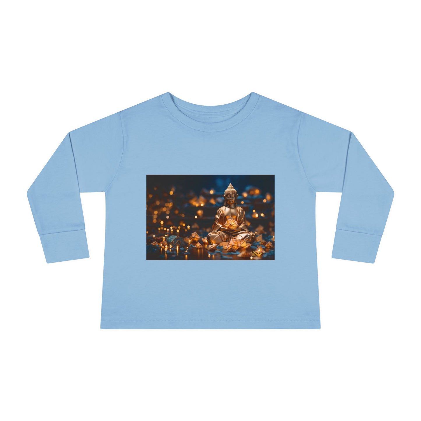 Ascending Buddha Series Print #10 Toddler Long Sleeve Tee