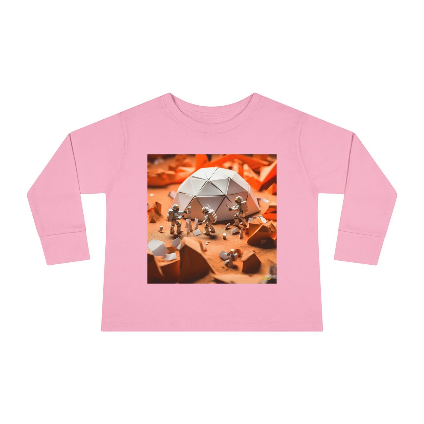 Elons' Dream Series Print #8 Toddler Long Sleeve Tee