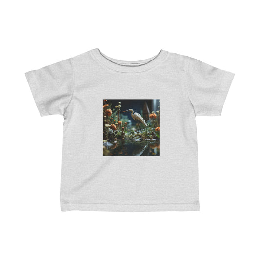 Born on A Bayou Series Print #1 Infant Fine Jersey Tee