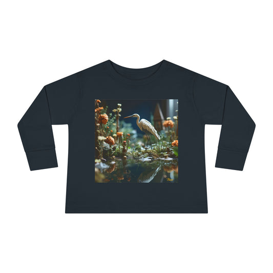 Born On A Bayou Series Print #1 Toddler Long Sleeve Tee