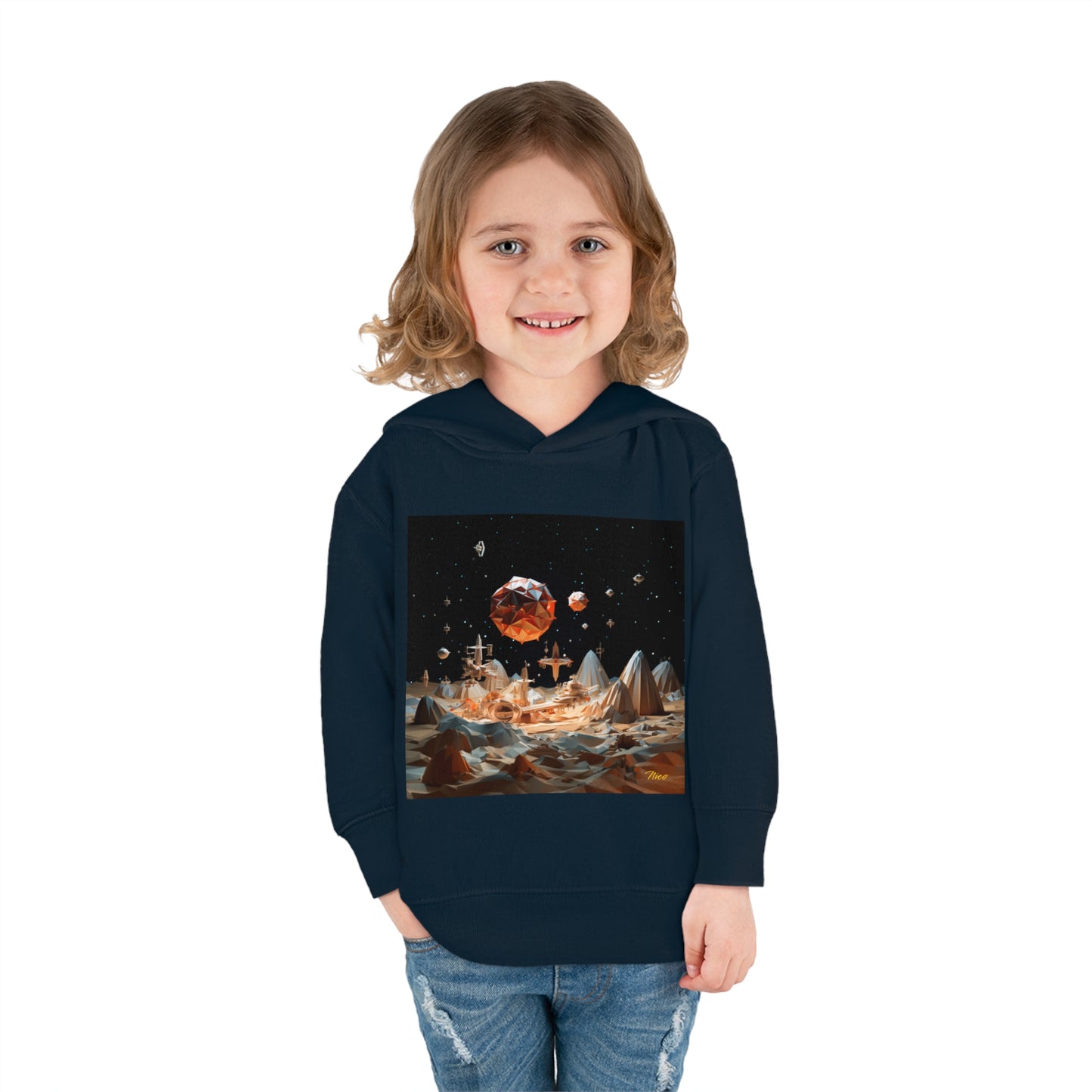 Elons' Dream Series Print #7 Toddler Pullover Fleece Hoodie