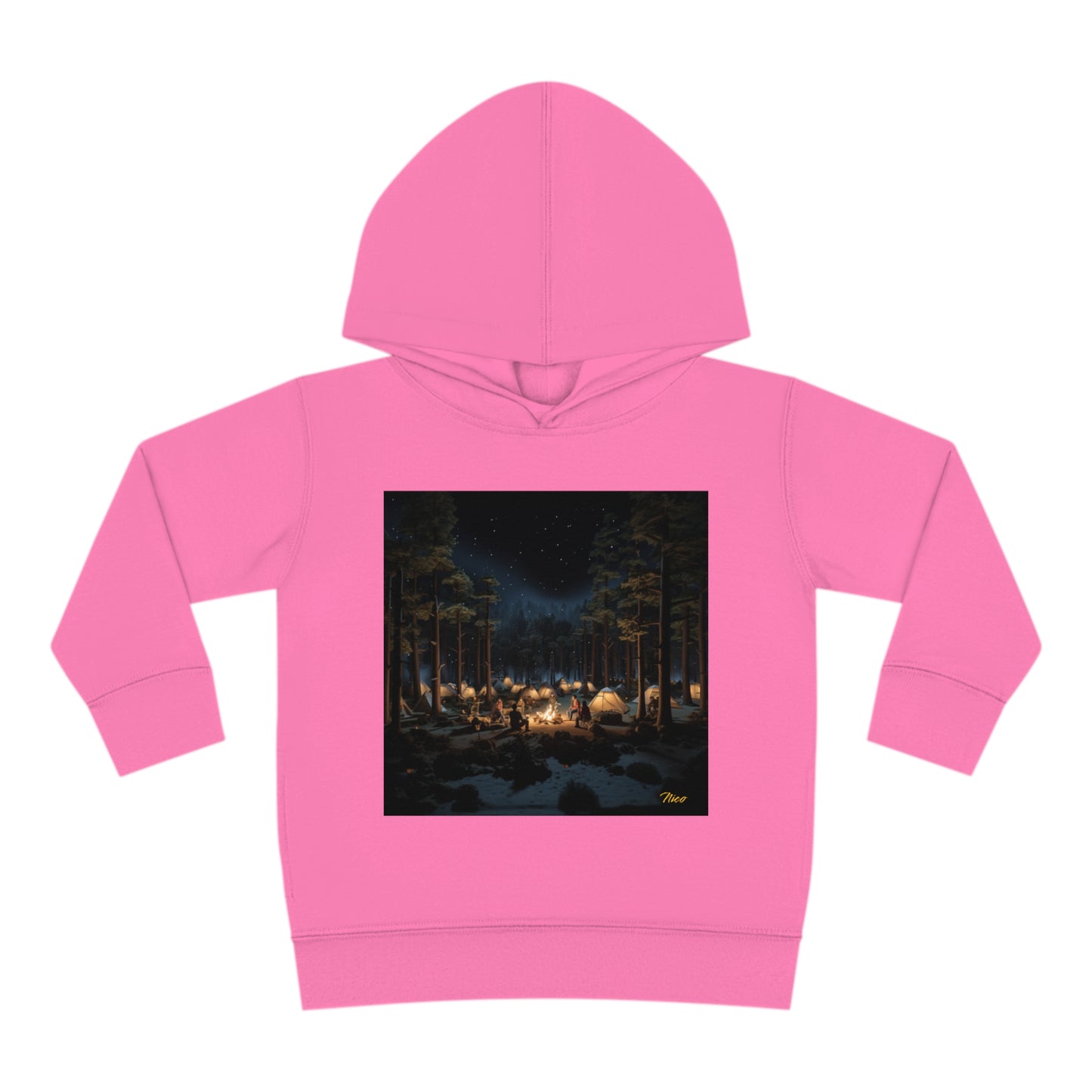 Under The Starry Skies Series Print #5 Toddler Pullover Fleece Hoodie