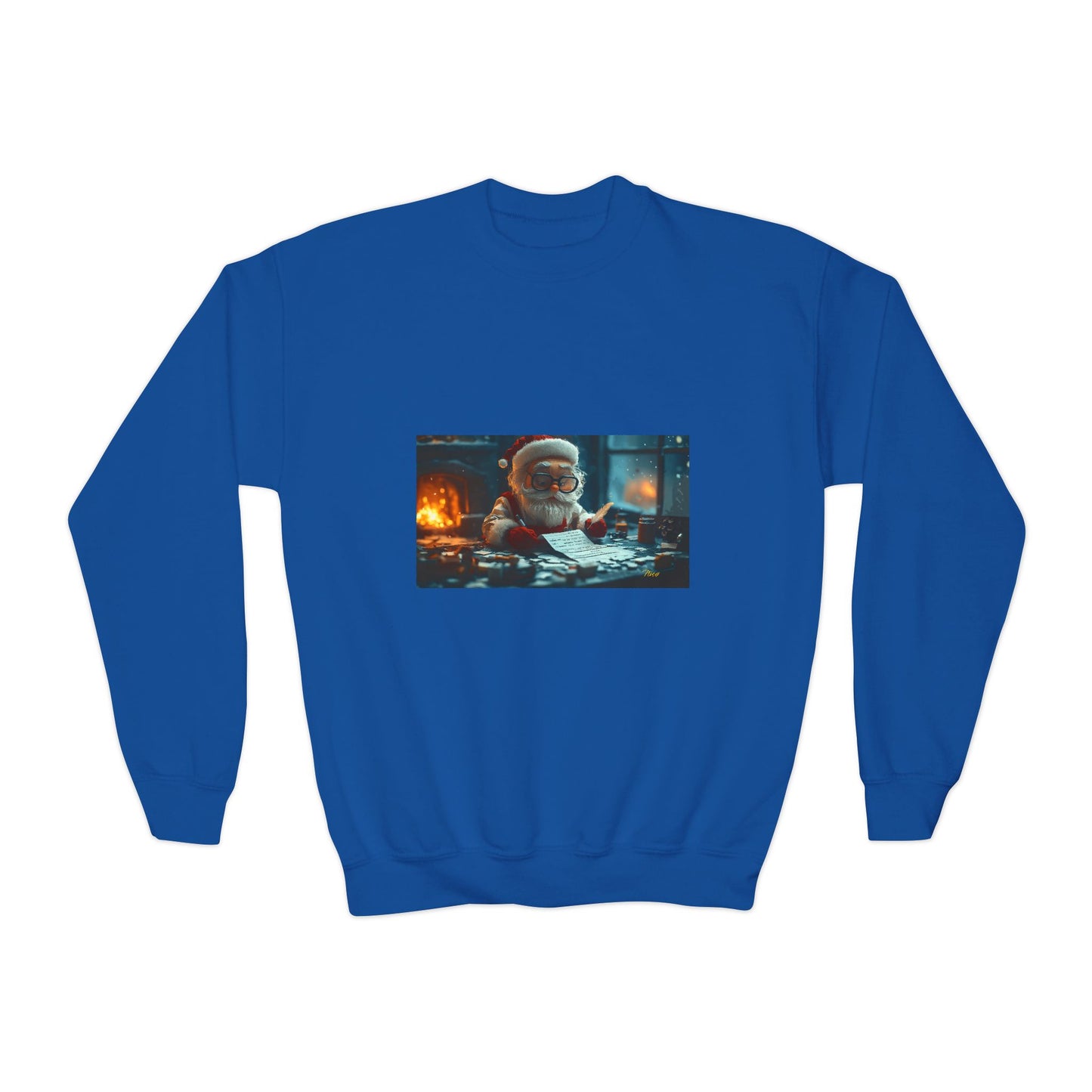 Chirstmas 2024 Series Print #1 Youth Crewneck Sweatshirt