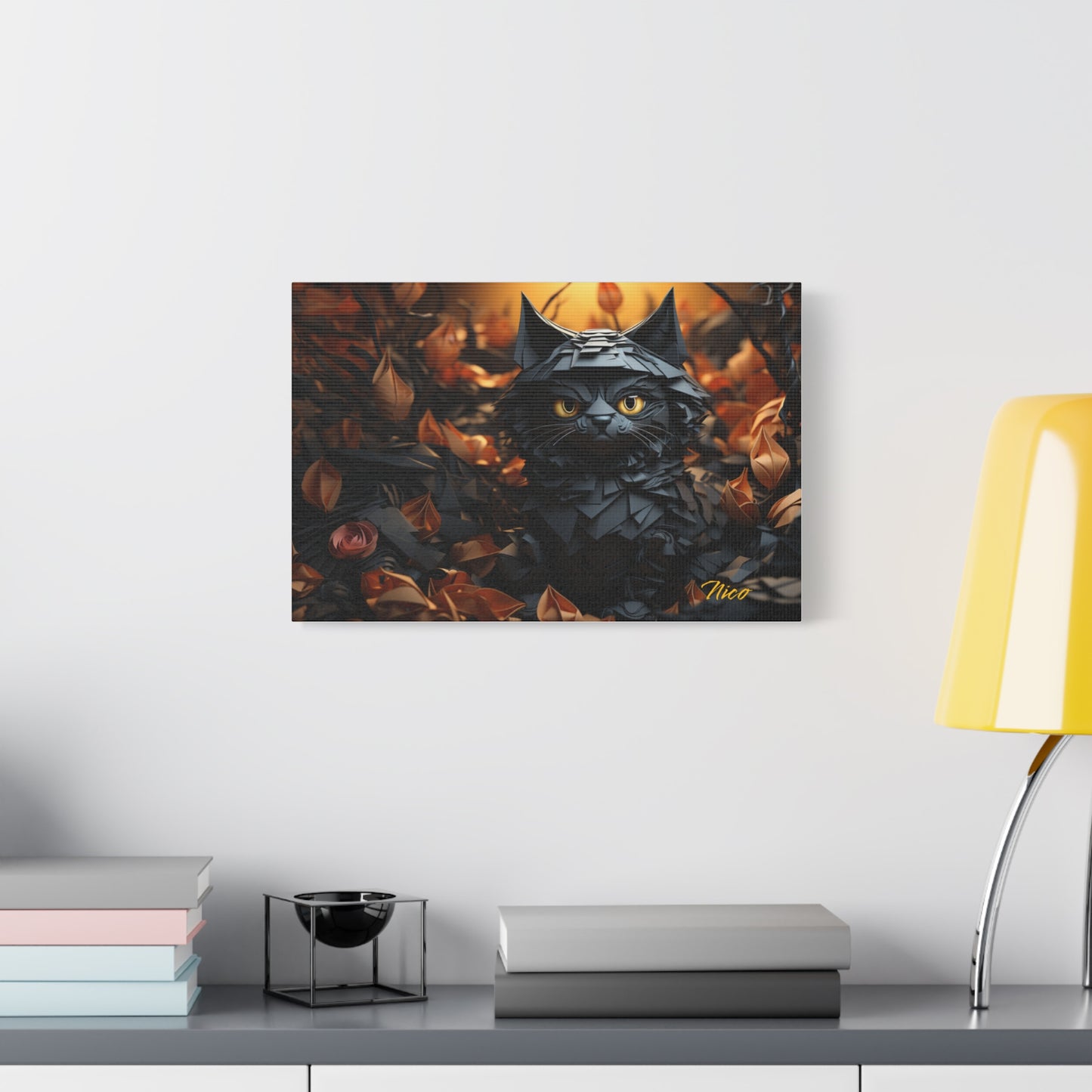 Halloween 2023 Series Print #2 -  Streched Matte Canvas Print, 1.25" Thick