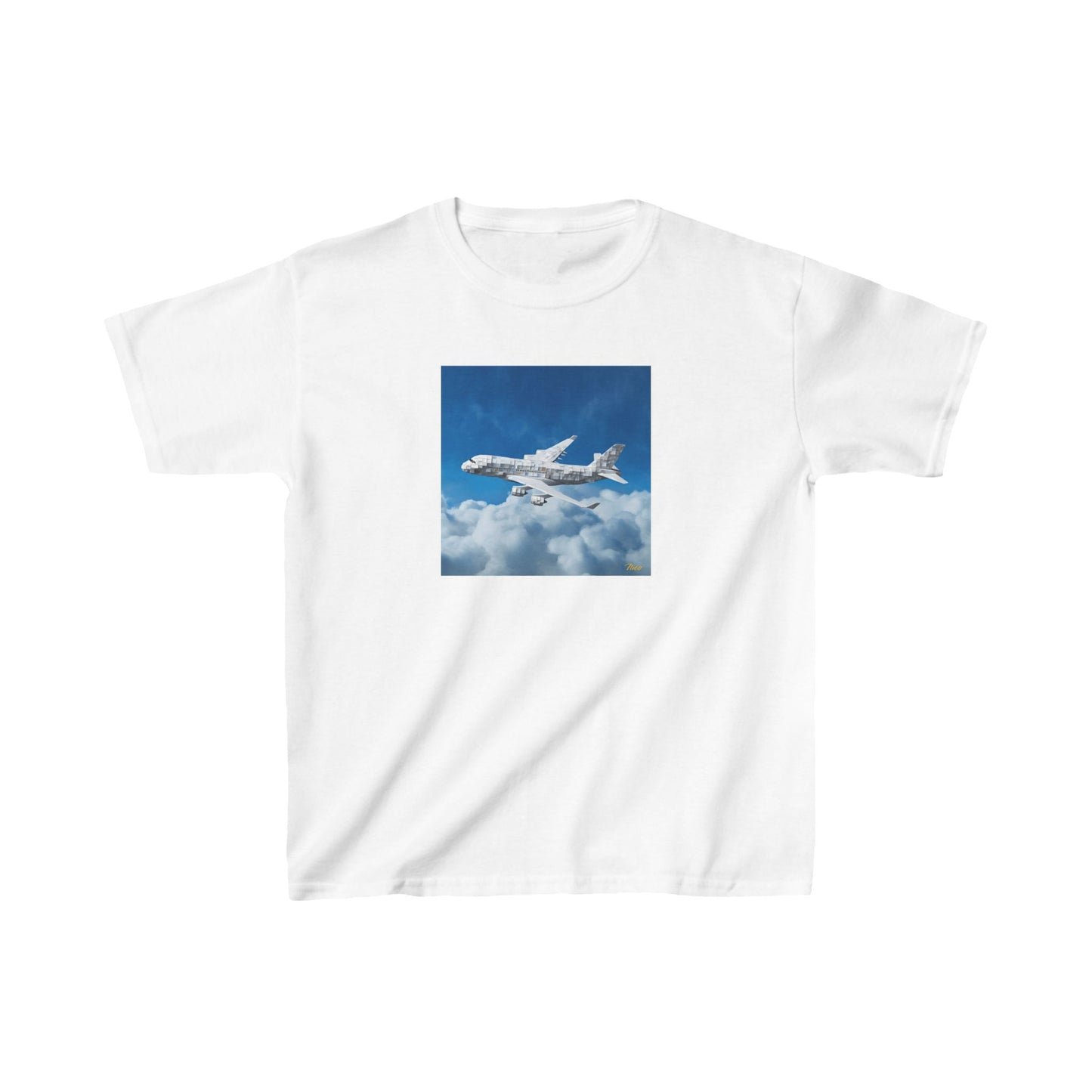 Frequent Flyer Miles Series Print #5 Kids Heavy Cotton™ Tee