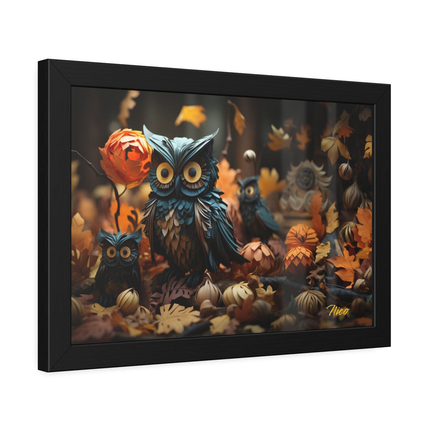 Halloween 2024 Series Print #8 - Framed Fine Art Paper Print