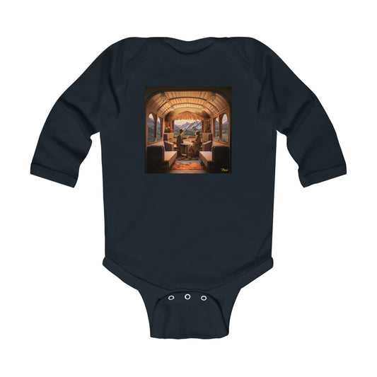 Orient Express Series Print #10 Infant Long Sleeve Bodysuit