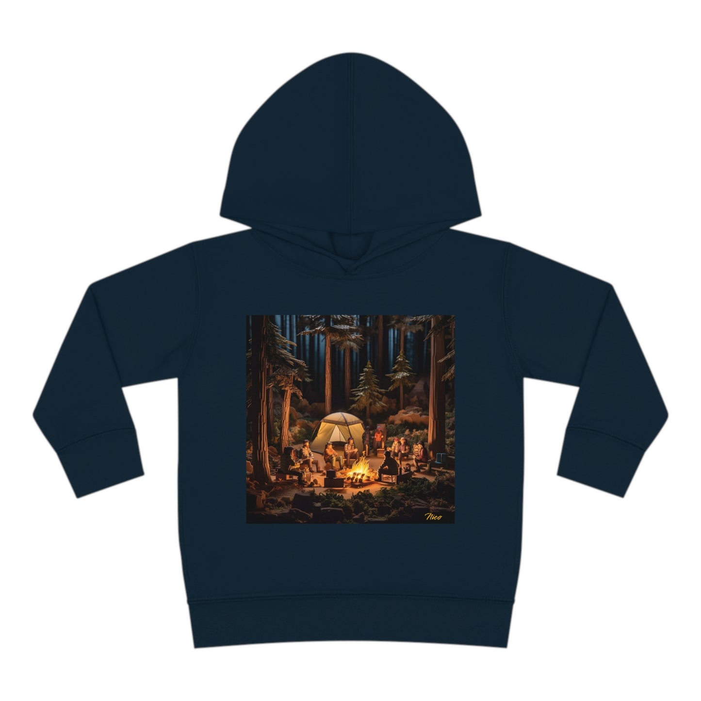 Under The Starry Skies Series Print #4 Toddler Pullover Fleece Hoodie